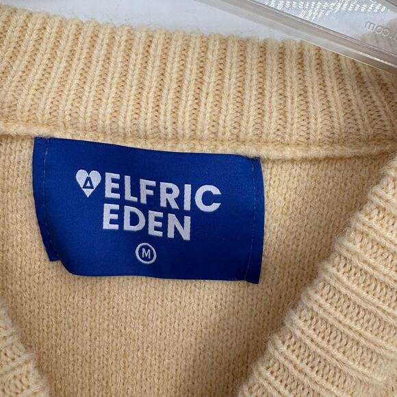 Aelfric Eden Oversize Sweater VanGogh Sunflower Art Grunge Pullover Unisex M - Picture 5 of 9